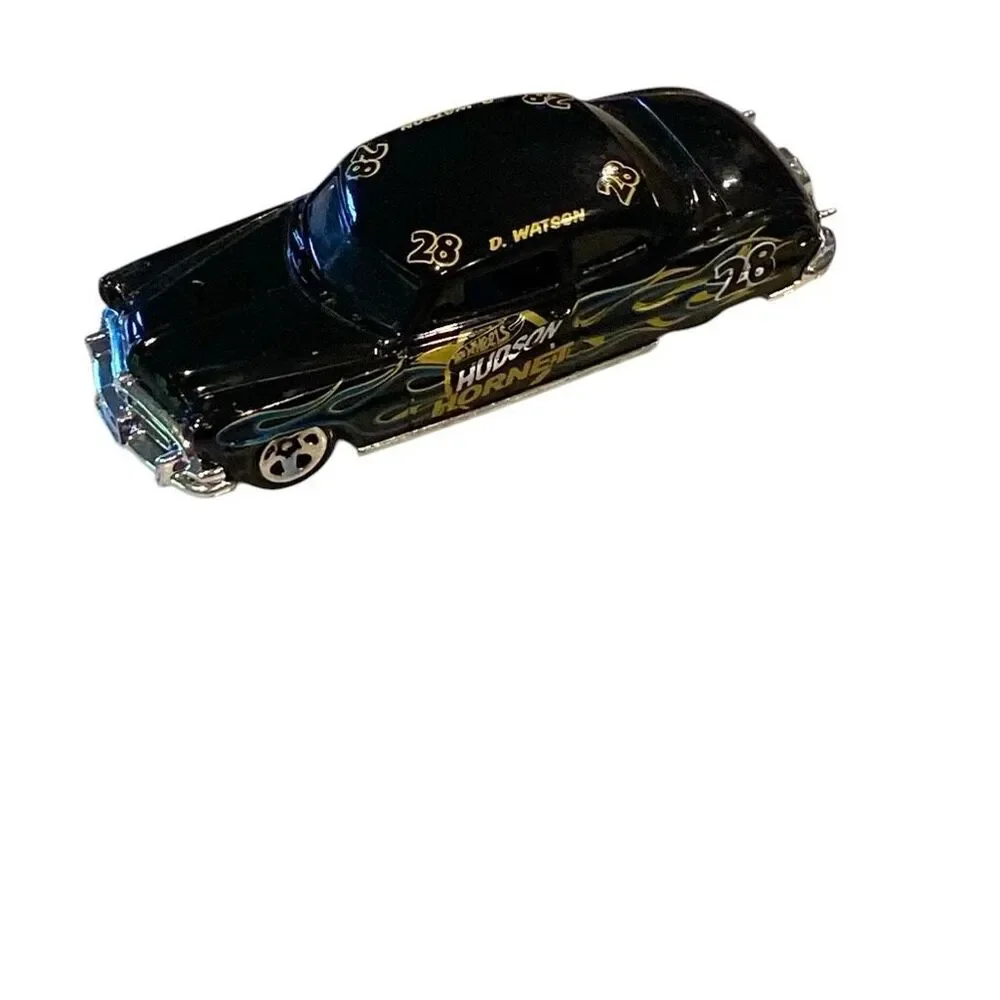 Hot Wheels 2015 Black Hudson Hornet #28 you classic car Made in Malaysia,vintage